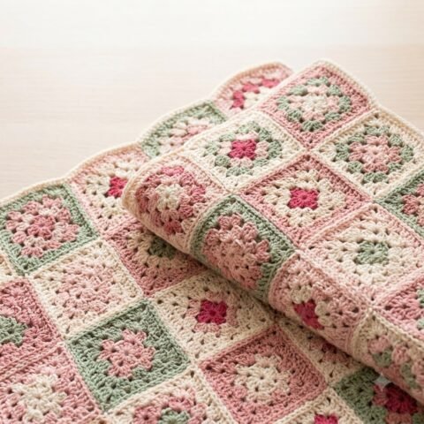 Blankets & Granny Squares – crochet pattern bundle