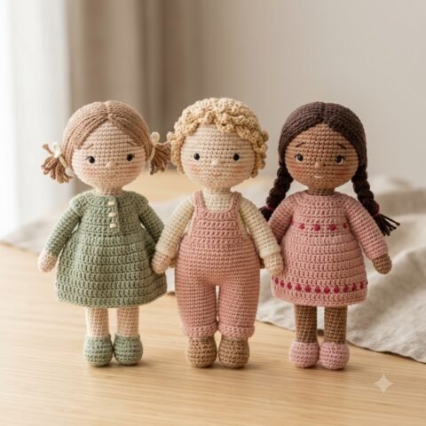 Doll & Human Figures – crochet pattern bundle